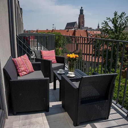 Bulwar Staromiejski, Old Town, Free Parking, 아파트 브로츠와프