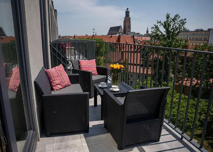 Bulwar Staromiejski, Old Town, Free Parking, 아파트 브로츠와프